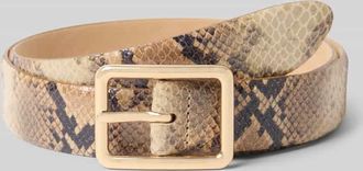 Weinmann Weinmann G&uuml;rtel mit Dornschlie&szlig;e in Beige, Gr&ouml;&szlig;e 100