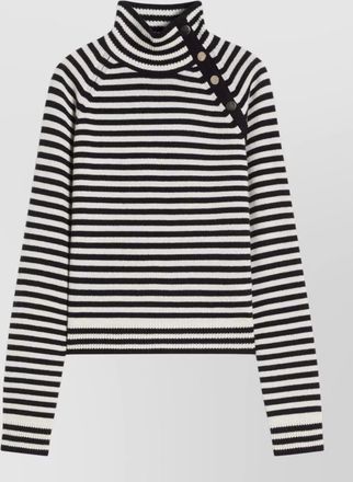 Max Mara cashmere ribbed turtleneck sweater