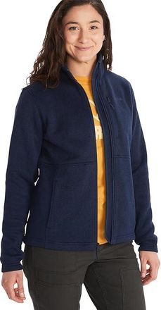 Marmot Drop Line Jacket Womens Jacket Arctic Navy : XS, Polyester/Fleece