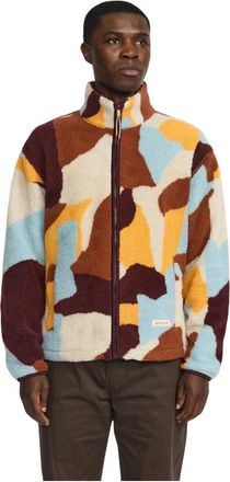 Revolution Giacca Teddy Stampata - - Sport - Uomo - Multicolore - L