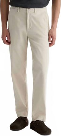 AG - Adriano Goldschmied Archie Sud Straight Leg Trouser In Pumice