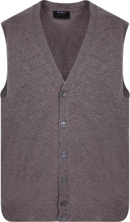 Dell'Oglio Cashmere Truien - Heren - Spencers - Bruin - L - Truien & Vesten