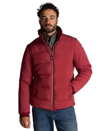 N-Z-A- NEW ZEALAND AUCKLAND Winterjas New Zealand rood 100% polyester