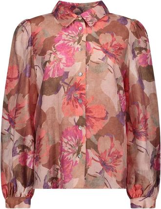 Geisha Bloes - Dames - Blouses & Shirts - Veelkleurig - Maat: 2XL