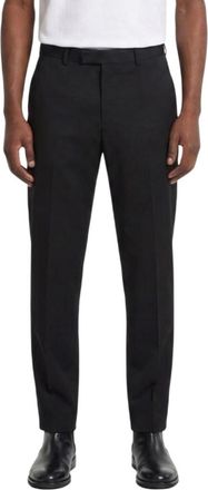 Pantaloni Torino Black Flat Front Trousers