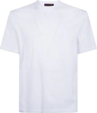 FILIPPO DE LAURENTIIS Jerlux T-shirt met korte mouwen - Heren - T-shirts - Wit - 2XL - Katoen - Tops