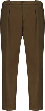 Autore Broeken Brando - Heren - Chinos - Bruin - W36 - Katoen - Broeken