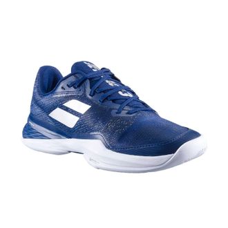 Babolat Womens Jet Mach 3 All Court Shoes In Dark Blue