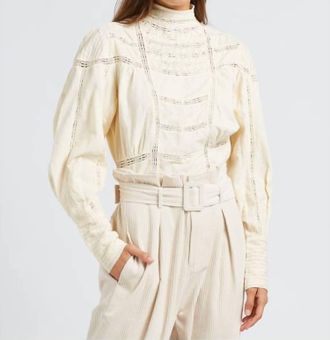 Mes Demoiselles... Blouse Bonnie In Ivory