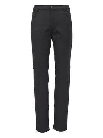 Maurizio Baldassari button-fastening five-pocket trousers - Grey