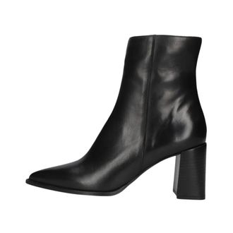 Notre-V Schoenen, Dames, Zwart, 37 EU, Leer, Klassieke Enkellaars