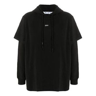 Off-white Mens Off-White Arrow Logo Black OMBB051E20FLE0011001