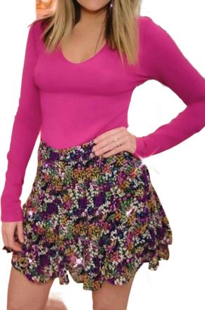 Bailey 44 Gretchen Top In Magenta