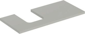 Keramag Placa De Lavabo Geberit One, Recortable A La Izquierda, Para