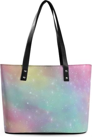 Generic Tie Dye Gradient Trippy Tote Bags for Women Cute Shoulder Purses Handbags
