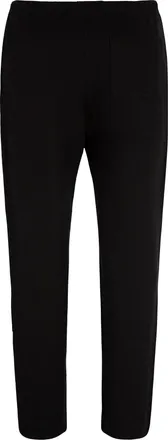 Local Authority Mens Cotton Trousers Black Track Pants