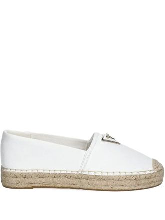 Guess Co Jolandon slip-on espadrilles - women - Polyurethane/Rubber/Cotton - 36 - White