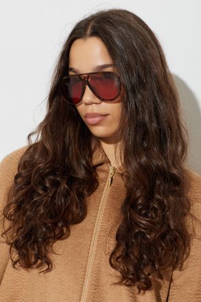 Alexander McQueen Sunglasses, Unisex, Brown