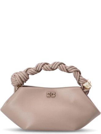 Ganni Grey Bou Mini Crossbody Bag