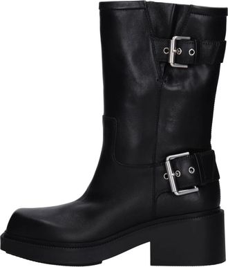 Vic Mati&eacute; Schoenen, Dames, Zwart, 41 EU, Leer, Fray Enkellaars