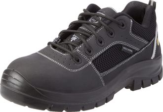 Skechers Mens Trophus Industrial Shoe, Black, 10.5 UK