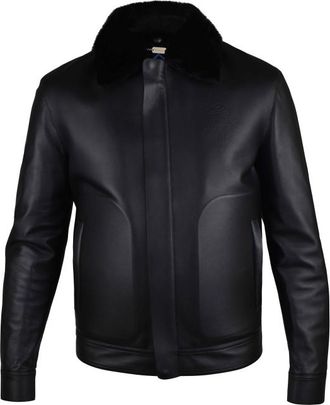 Billionaire Boys Club Leren jas Zwart
