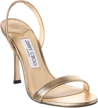 Jimmy Choo London 100 Leather Sandal