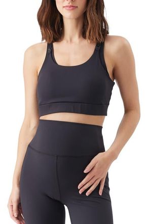 Ripe Tempo Nursing Crop Top in Black at Nordstrom, Size X-Small Au