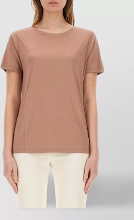 Fay simple round neck short sleeve t-shirt