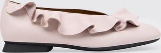 Camper Ballerina Casi Myra in pelle con rouches