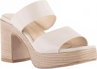 Seychelles Summer Nights Womens Heel In Off White