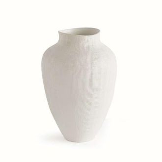 Napa Home & Garden Barclay Butera Ojai Vase in White at Nordstrom, Size Small