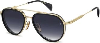 Eyewear by David Beckham 1226/G/S Rhl(84) Zonnebril - Heren - Zonnebrillen - Geel - 57 MM - Accessoires