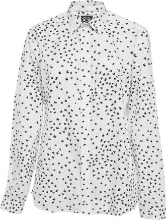 Kenzo Camicia in cotone con stampa - Bianco