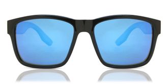 Costa 6S9049 Paunch Polarized 904901 Mens Sunglasses Black Size 57
