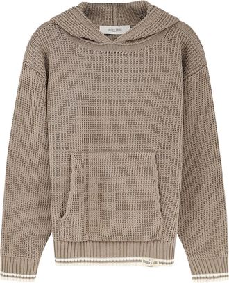 Golden Goose Viaggio dellOca dOro Ms Felpa in cotone tricot con cappuccio Patrick