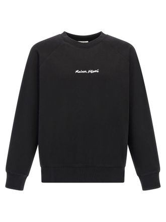 Maison Kitsuné Logo Embroidery Sweatshirt
