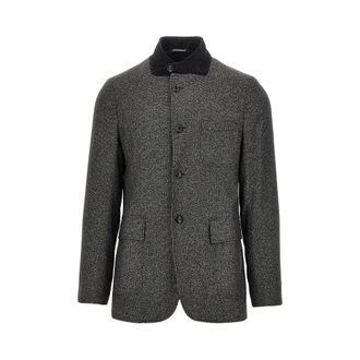 Emporio Armani Moulin&eacute; kniited jacket Man 48