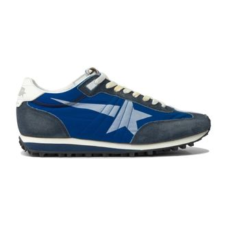 Golden Goose Sneakers, male, Blue, Size: 10 US Blue Sneakers Marathon Style