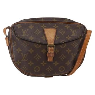 Louis Vuitton Vintage Cross Body Bags, unisex, Brown, ONE SIZE, Pre-owned Canvas Cross Body Bag
