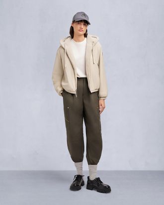 Moose Knuckles Womens Eaton Reversible Bunny