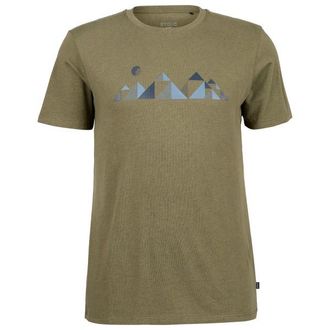Stoic Hemp30 AmalSt. Print Tee T-Shirt f&uuml;r Herren | oliv