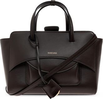 Hidesins Flap Medium Bag - Dames - Handtassen - Bruin - ONE Size - Leer - Tassen