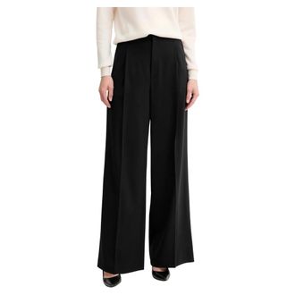 Twinset Wide Trousers, female, Black, Size: XS Wide Trousers