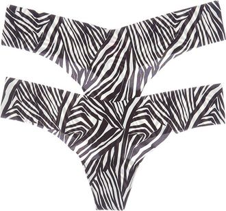 Commando Commando Set Of 2 Classic Print Thong