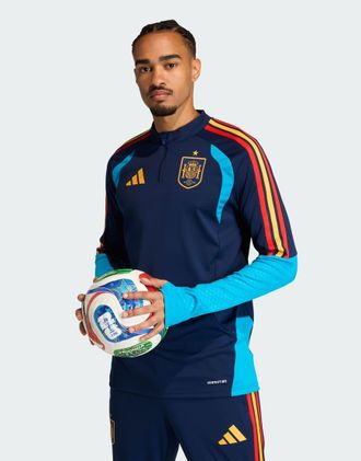 adidas Spain 26 tiro - Top da allenamento indaco notte-Blu