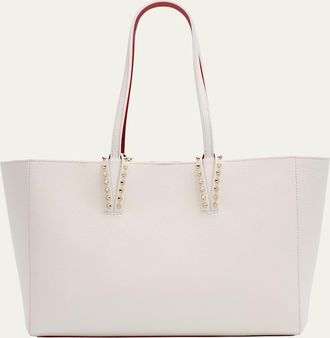 Christian Louboutin Cabata Soft Small Tote Bag in Grained Leather