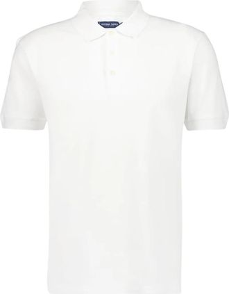 Frescobol Carioca Horacio Katoenen Poloshirt - Heren - Polos - Wit - S - Katoen - Tops