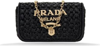 Prada Cross Body Bags - Dames - Schoudertassen - Zwart - ONE Size - Leer - Tassen