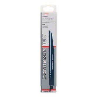 Bosch Lama per sega universale s 1130 cf L.225mm P.22mm tpi 8 + 10 2,5 + 3,2 mm geometria 2x2 25 Pz